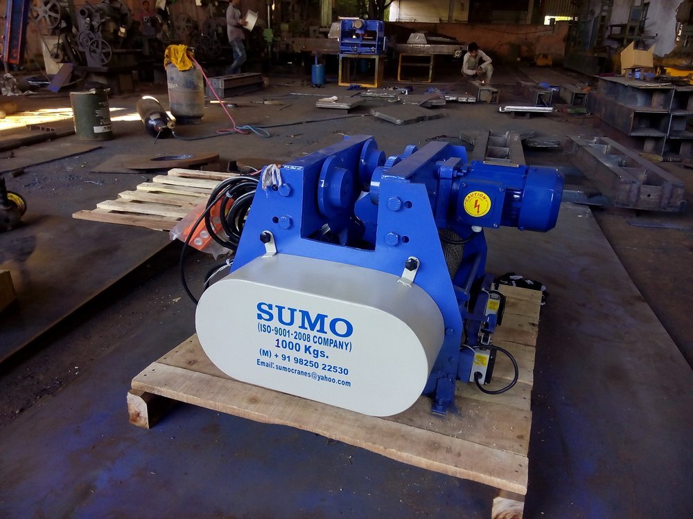 SUMO Electric Wire Rope Hoist Manufacturer & Seller in Ahmedabad Sumo