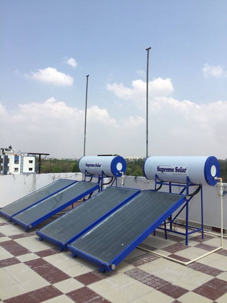 Supreme Evacuated Tube Collector (ETC) Solar Water Heater, Capacity: 200  lpd Price in Bengaluru, Karnataka – ₹15,000 ZOLARIFIED