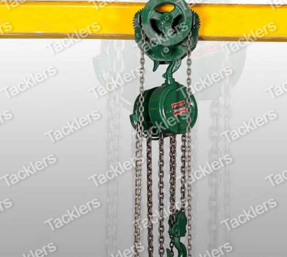 Tacklers Motorized Chain Pulley Block, Capacity 0.5 to 30 tones