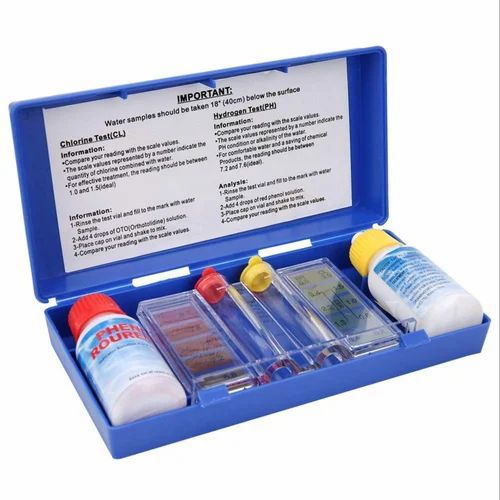 Total Hardness Water Test Kit, For Swimming Pool, Packaging Type Box