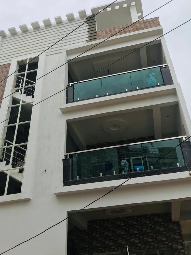 Toughened Glass Railing Balcony in Ahmedabad Jay Ambe Steel Furniture