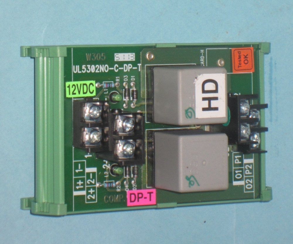 Ul 2ch 12V/24V Genset Start/Stop Relay Card Manufacturer & Seller in