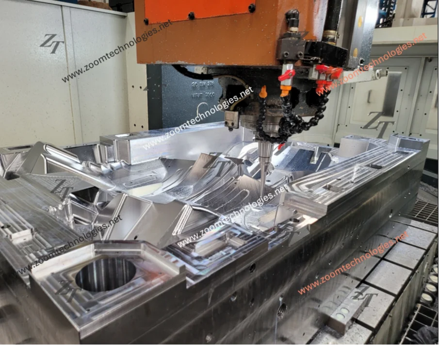 Vmc Machining Machine Insert And Finish Block, For Injection Moulding ...