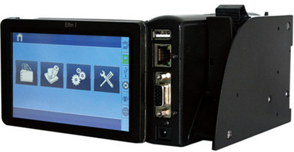 World's Smallest Industrial OnLine NonContact Ink Jet Printer Model