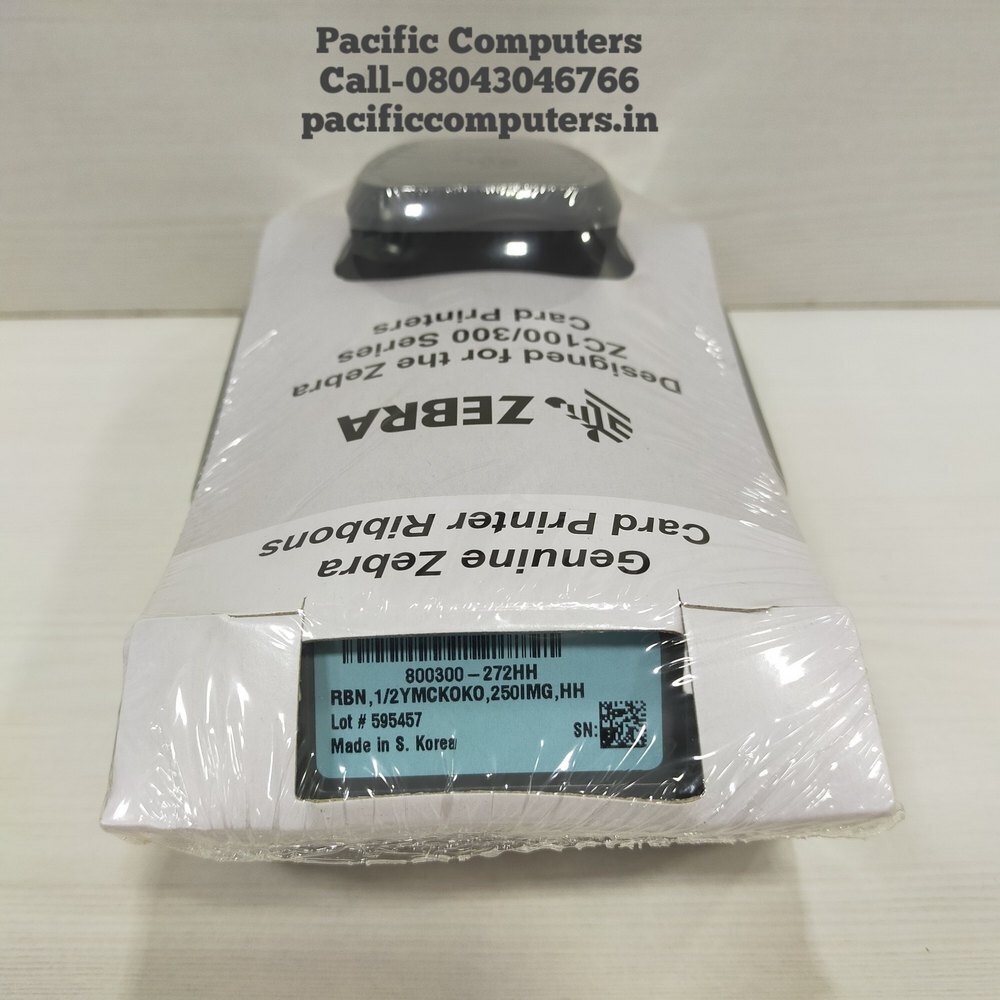 Zebra ZC300 800300-272HH YMCKOKO Half Panel Ribbon 250 Images