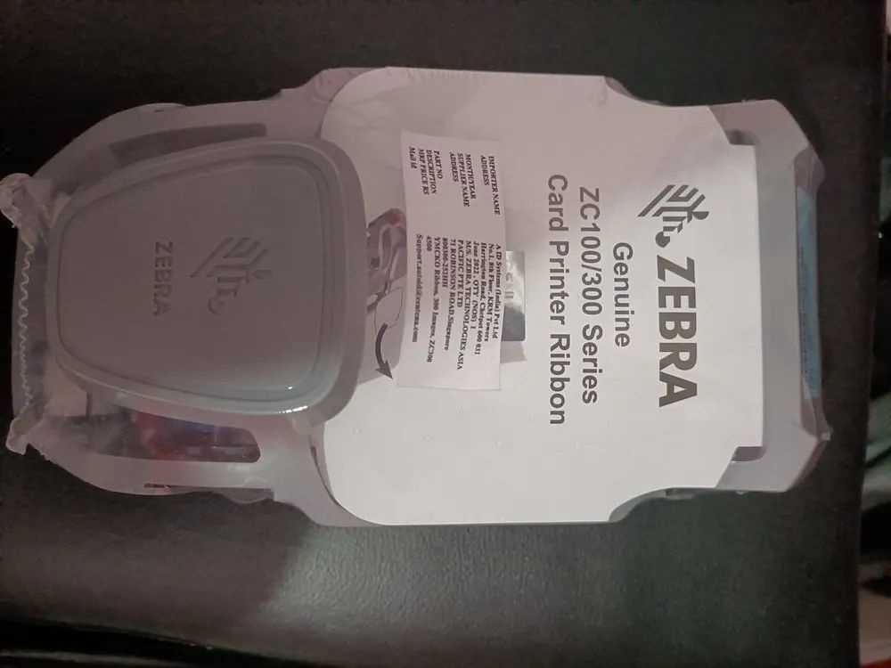 ZEBRA ZC300 Printer,Ribbon, Color, YMCPKO, 300 Images Manufacturer