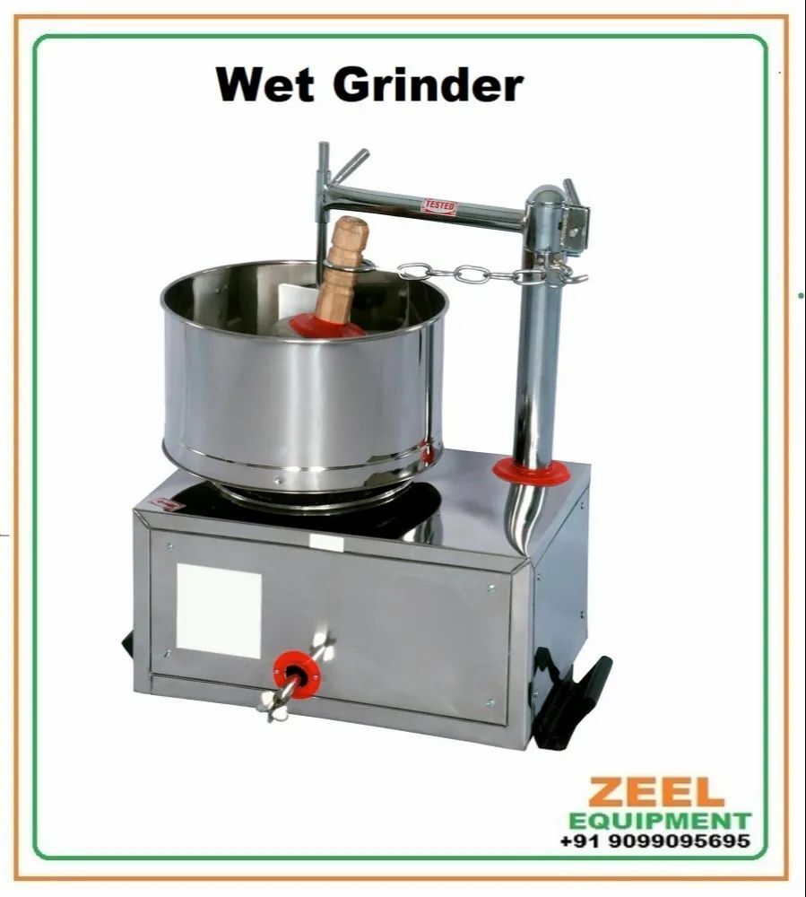 ZEEL Stainless Steel Conventional Wet Grinder 5 Ltr, For Commercial