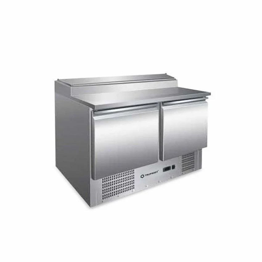 2 Door Refrigerated Prep Counter suitable for 5 x GN 1/6 pans