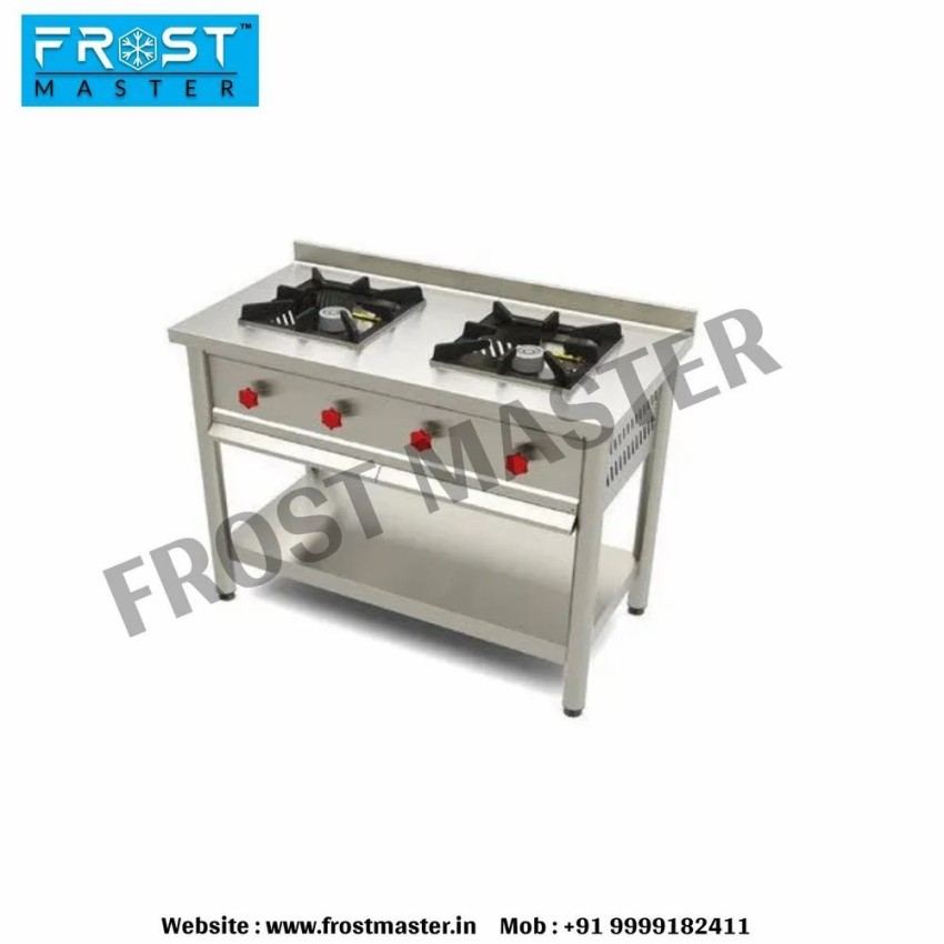 2 LPG Frost Master Two Burner Range, For Restaurant