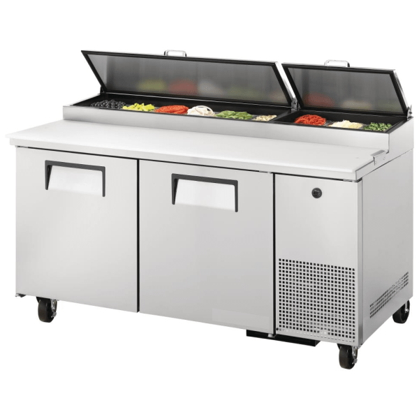 Stainless Steel Rectangular Frost Master Pizza Makeline Refrigerator, For Commercial Use, Size: 60*27*34+6 (inches)