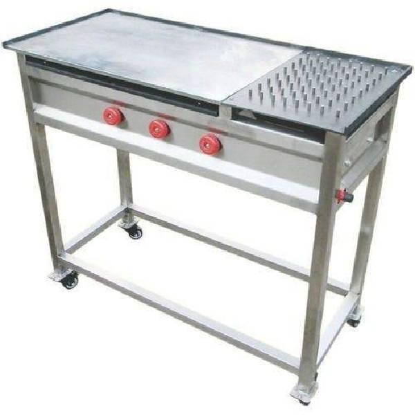 Stainless Steel Chapati Hot Plate Puffer