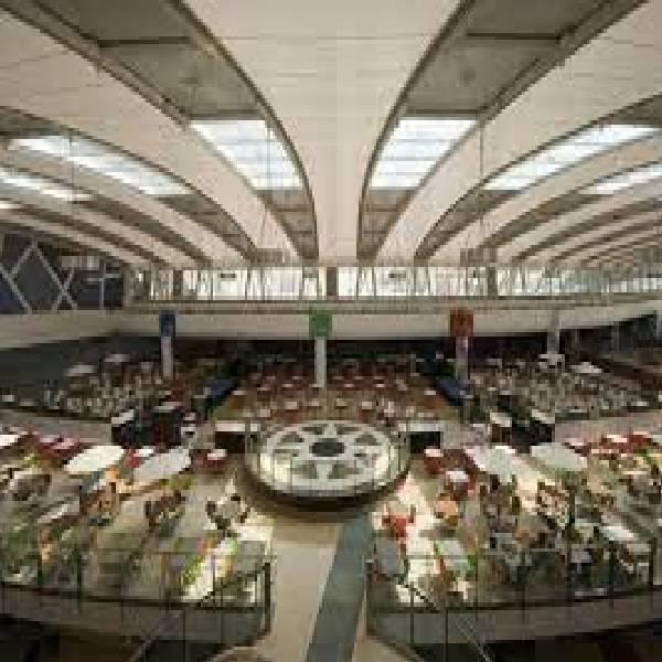 Tensile Mall Covering