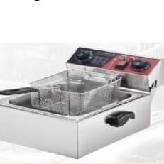 Electric Fryer with Timer  1-Tank/1-Basket JSM101