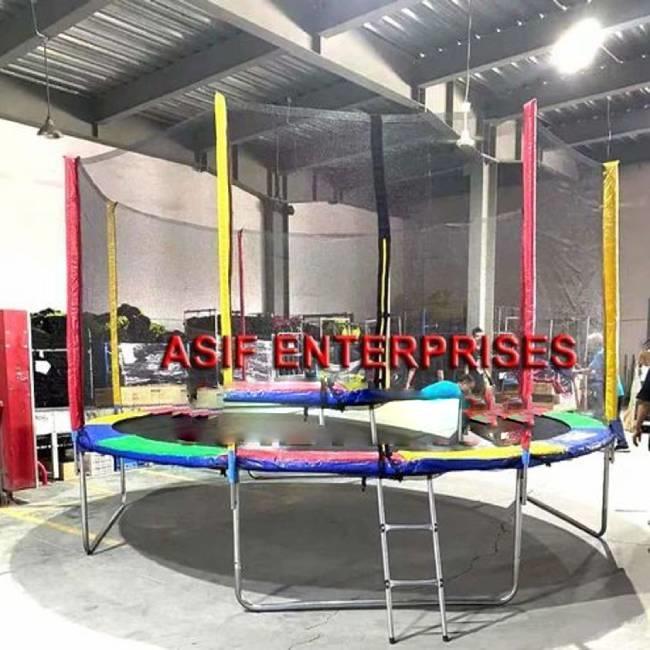 Steel and Fabric 12 Feet GSD Trampoline, For OUTDOOR, Model Name/Number