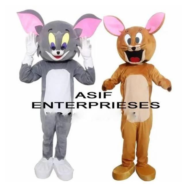 Plain Tom And Jerry Mascot Costume, Size: 6FT