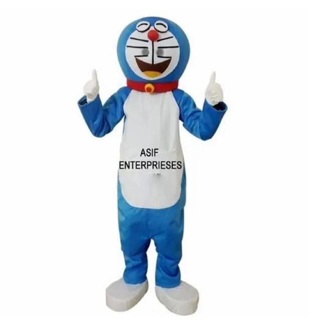 Plain Doraemon Mascot Costume, Size: 6FT