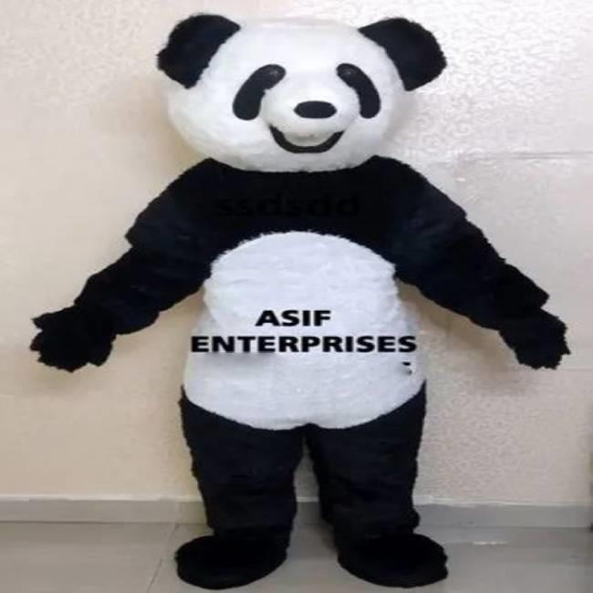 Gender: Unisex Heavy Fur Panda Costume, Size: Free Size, 16 To 60