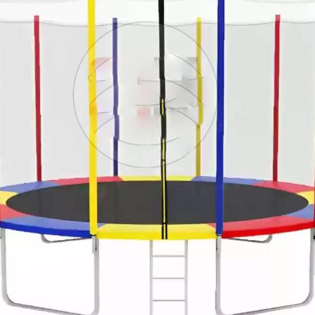 multi color trampoline