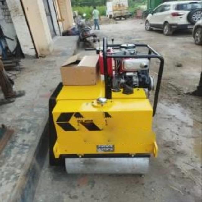 Walk Behind Double Drum Vibratory Roller, Model Name/Number: SSI-SMT-S600, 10 hp