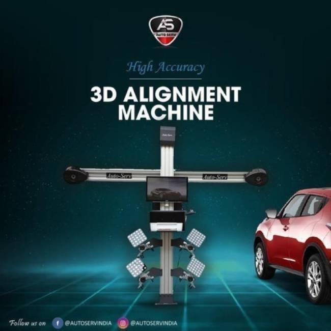 Automatic Wheel Alignment Machine, Model Name/Number: AS-3D-Race2