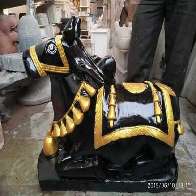 Nandi Maharaj Ji Black Marble 2feet