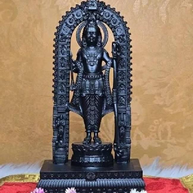 Ramlalla ji 2feet Black marble