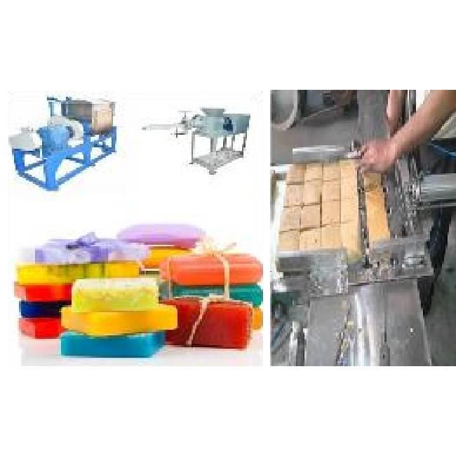 Toilet Soap Making Machine Set Up