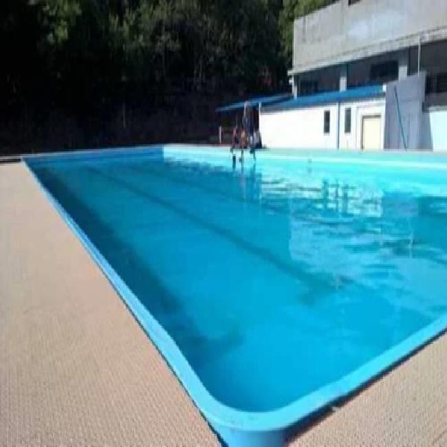 Blue FRP Swimming Pool