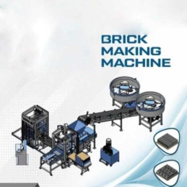 Automatic Fly Ash Brick Machines, 1000-1500 bricks per hour