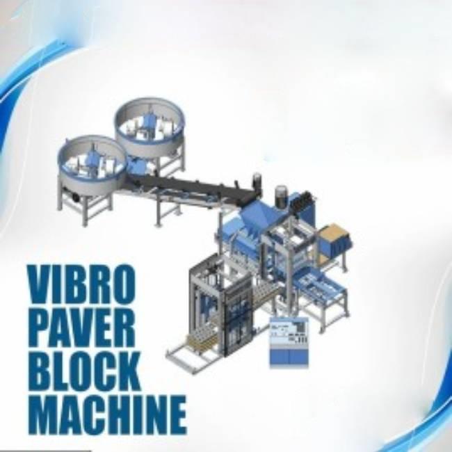 Automatic Vibro Paver Block Machine, Capacity: 1500 Blocks per Hour