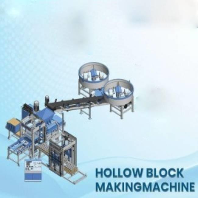 Automatic Hollow Block Making Machine, Capacity: 1000 Blocks per Hour