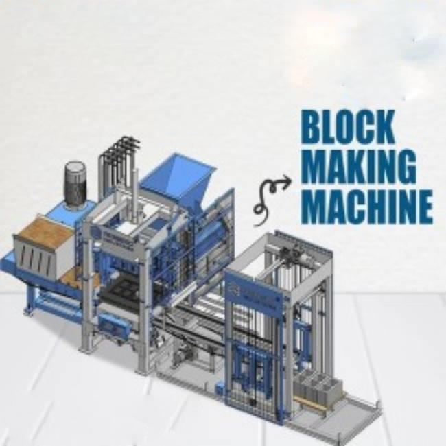 Automation Grade: Automatic Block Making Machine, Capacity: 1000 Blocks per Hour