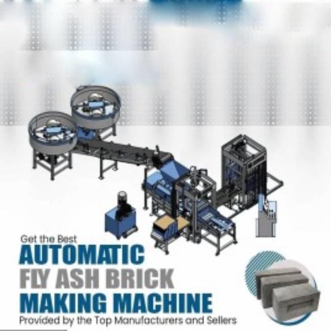 Automatic 8 Cvt Fly Ash Brick Making Machine