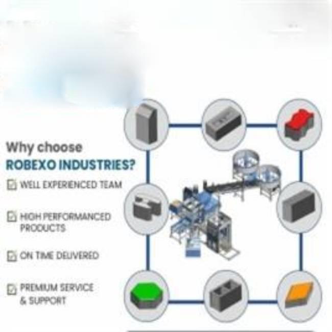 Automatic Fly Ash Brick And Paver Block Making Machine