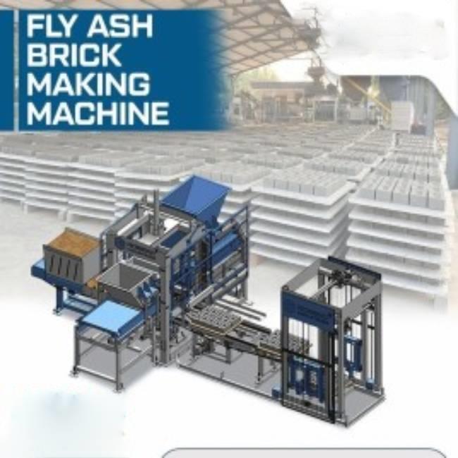 Solid Automatic Hydraulic Brick Making Machine, 2500 Per Hour