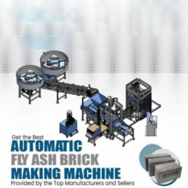 Fully Automatic Flyash Brick Making Machines, 1500-2000 bricks per hour
