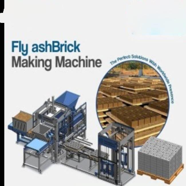 Solid Automatic Fly Ash Brick Making Plant