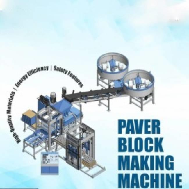 Semi Automatic Paver Blocks Making Machine