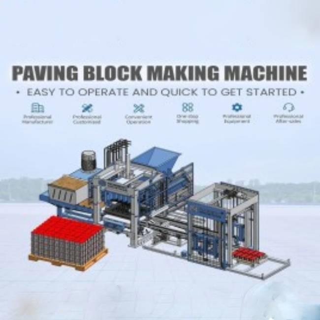 Automatic Industrial Paver Block Making Machine, Capacity: 2000-2500 Blocks per hour