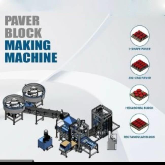 Paver Tiles Making Machine, For Industrial