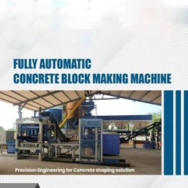 Solid Hydraulic Concrete brick Making Machine, 2500 Per Hour