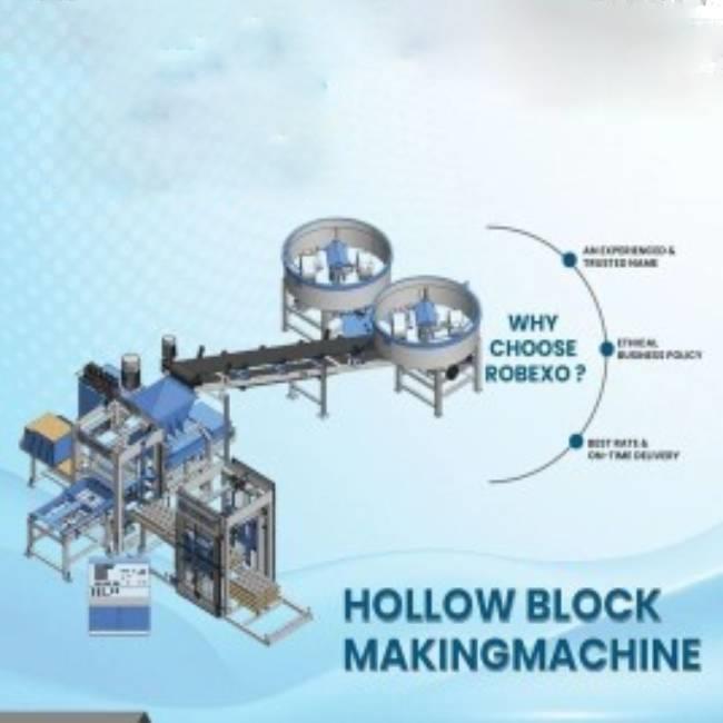 Automatic Hollow Block Making Machines, Capacity: 1000 Blocks per Hour