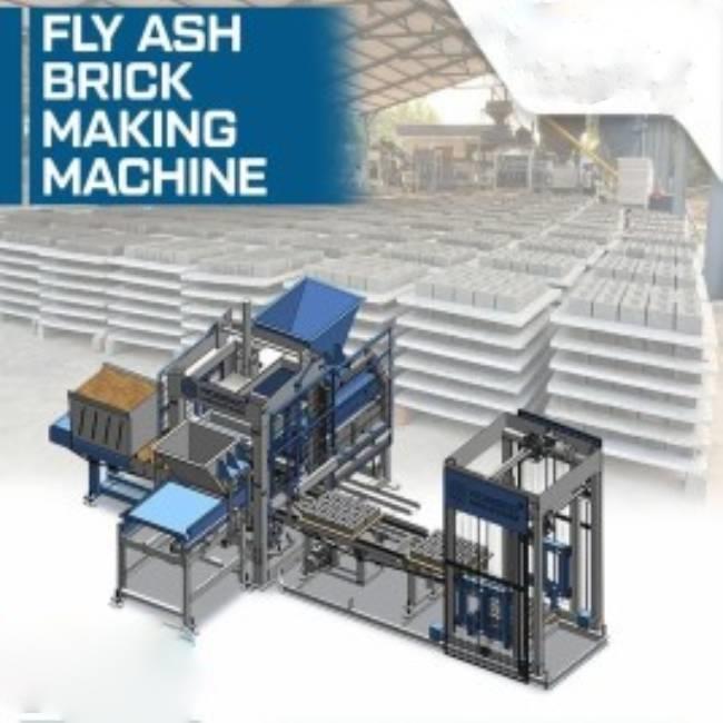 Solid Semi Automatic Brick Making Machines