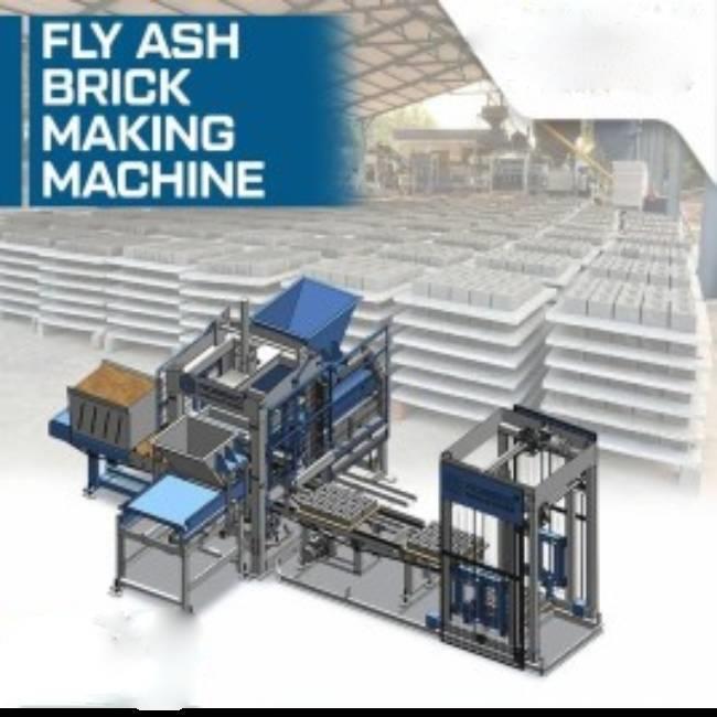 Automatic 10 CVT Fly Ash Brick Making Machine