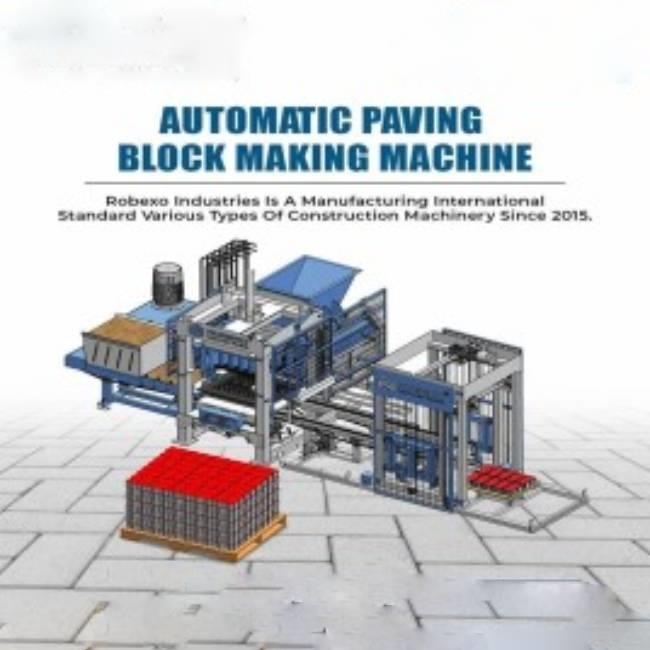 58HP Mild Steel Paver Block Making Machine, Capacity: 1000-1500 Blocks per hour, Model Name/Number: RX10