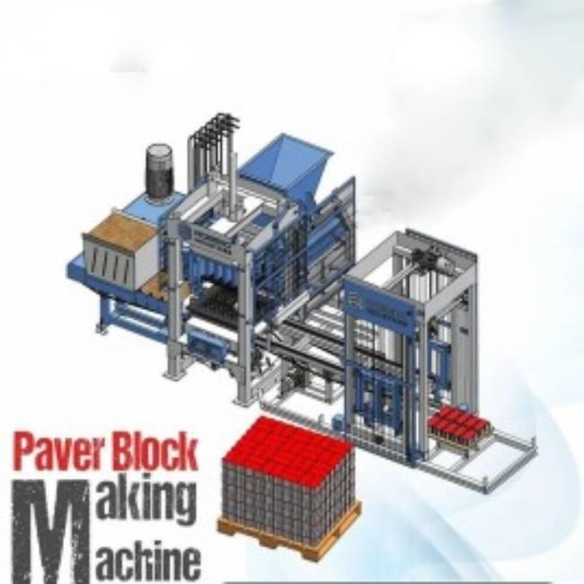 Zig Zag Paver Block Making Machine, Capacity: 2000-2500 Blocks per hour
