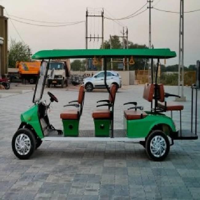 08 Seater Electric Golf cart, Loading Capacity: 500-1000 kg, 60-80 KM