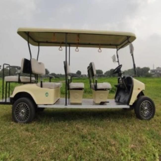 White Golf Cart Gujarat