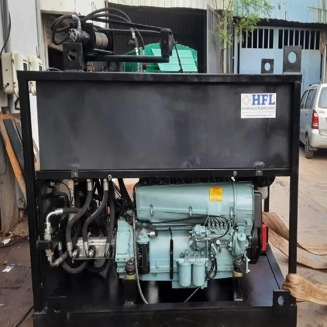 120hp engine operated Hydraulic power pack