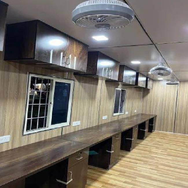 Stainless steel Readymade office cabin